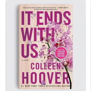 It Ends With Us by Colleen Hoover Paperback Book